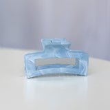Classic Hair Claw Clip Light Blue