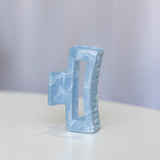 Classic Hair Claw Clip Light Blue