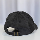 Sporty Strap back Cap Black