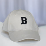 Sporty Strap back Cap Cream