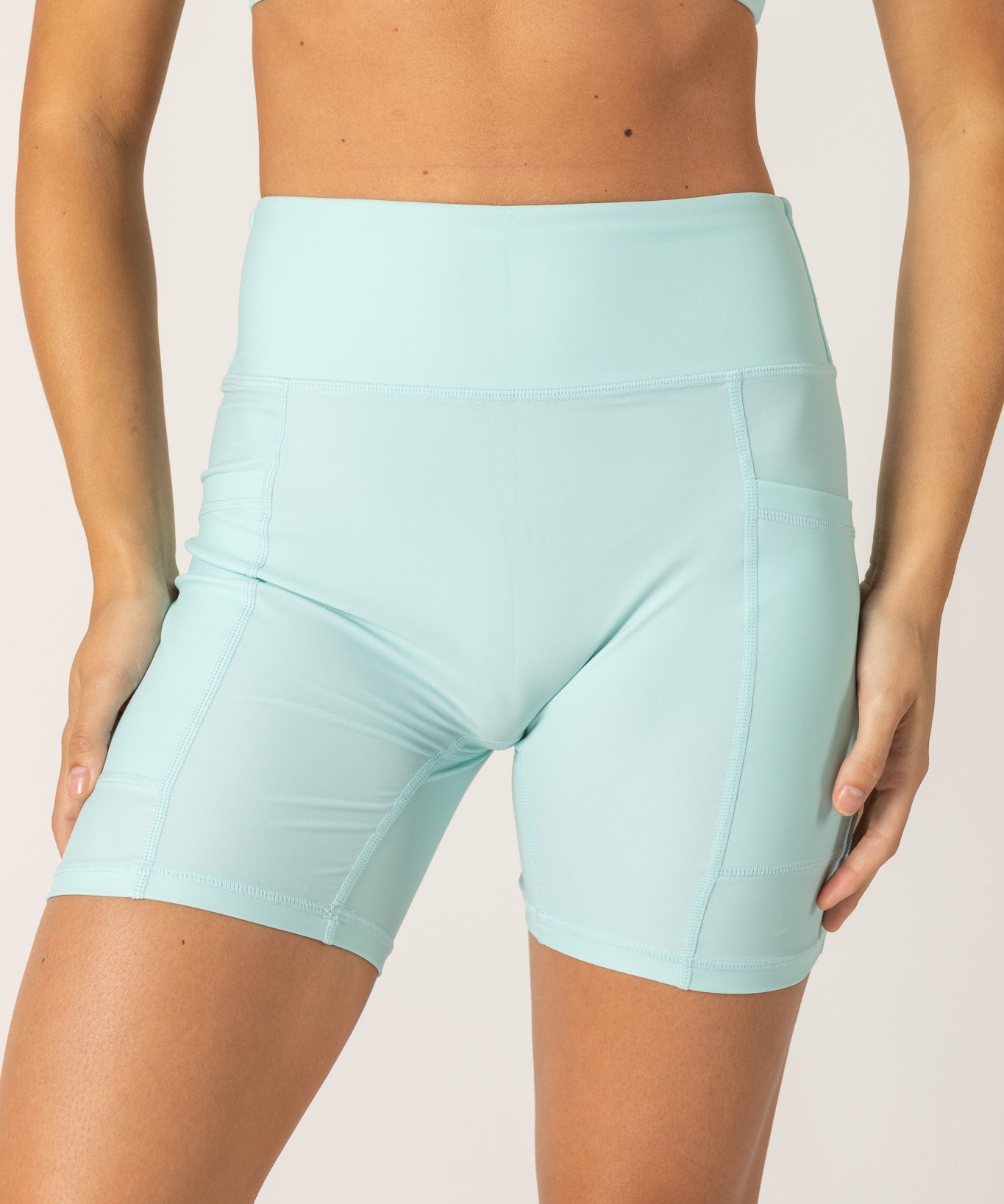 Belongil Bikini Shorts in Sky – Blue Apparel