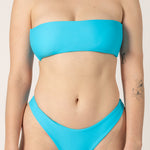 Shelly Bikini Top in Lagoon – Blue Apparel