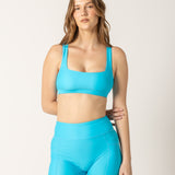 Lighthouse Bikini Top - Lagoon
