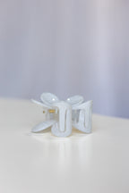 Frangpani Hair Claw Clip White