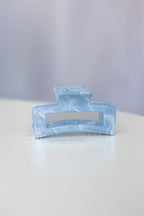 Classic Hair Claw Clip Light Blue