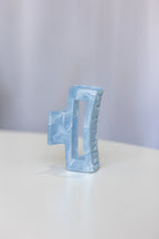 Classic Hair Claw Clip Light Blue
