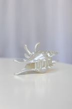 Spider Shell Hair Claw Clip Pearl