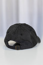 Sporty Strap back Cap Black