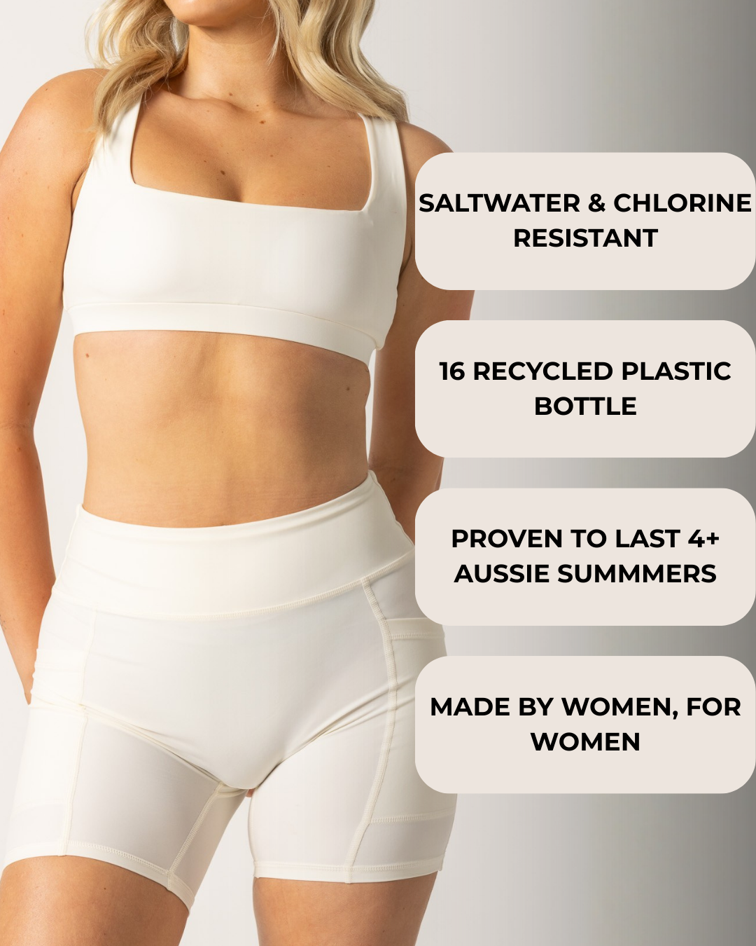 Lighthouse Bikini Top - Sand