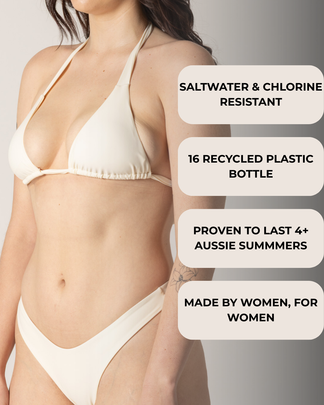 Seven Mile Bikini Top - Sand