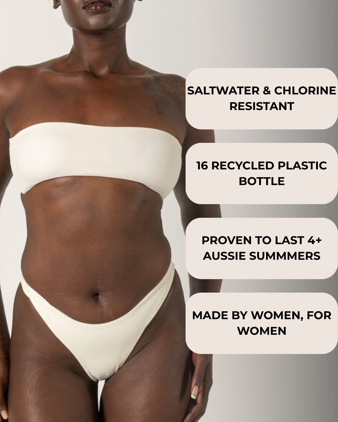 Shelly Bikini Top - Sand