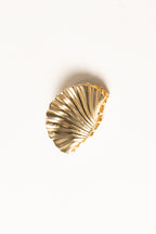 Pippi Metal Claw Hair Clip - Gold