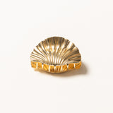 Pippi Metal Claw Hair Clip - Gold