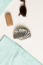 Pippi Metal Claw Hair Clip - Silver