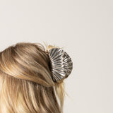 Pippi Metal Claw Hair Clip - Silver