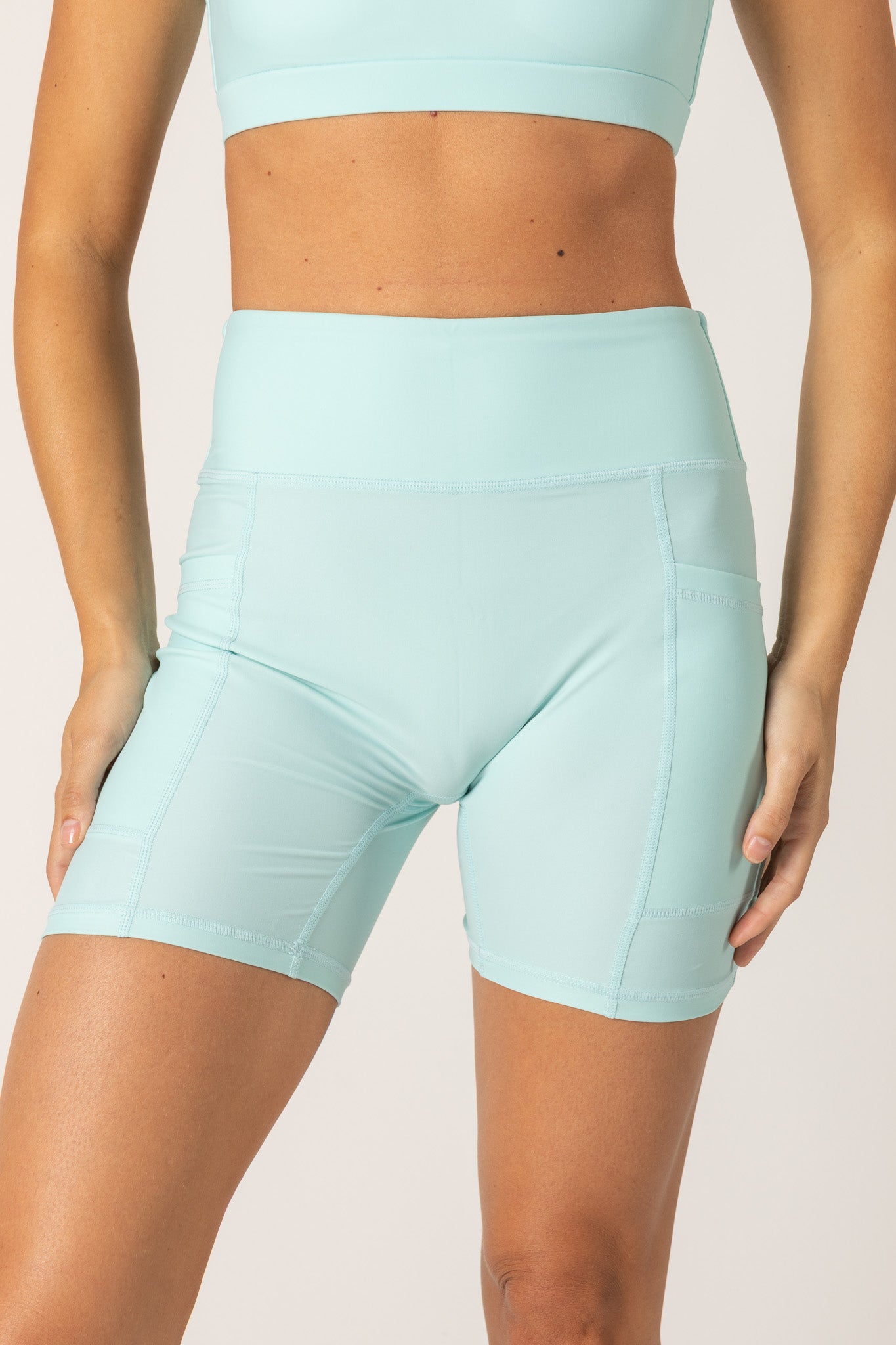 Belongil Bikini Shorts in Sky – Blue Apparel