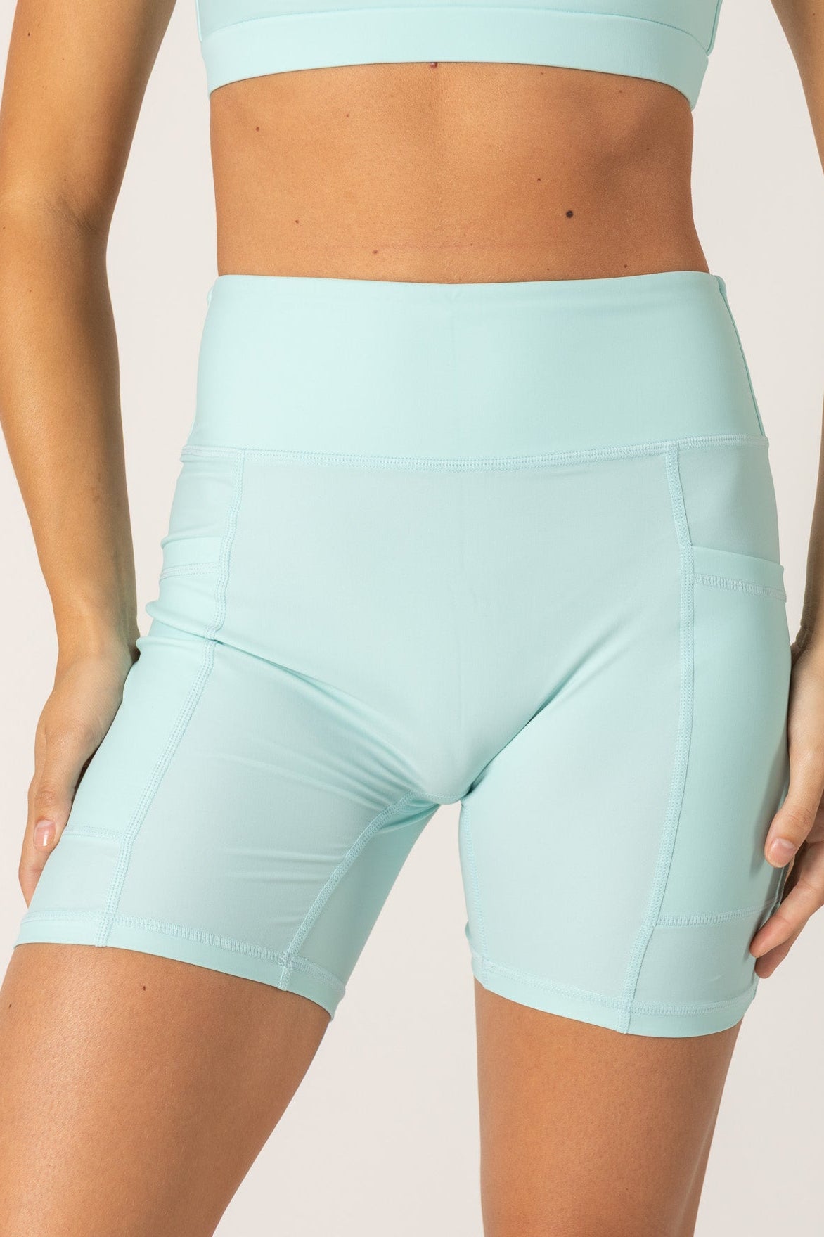 Belongil Bikini Shorts in Sky – Blue Apparel