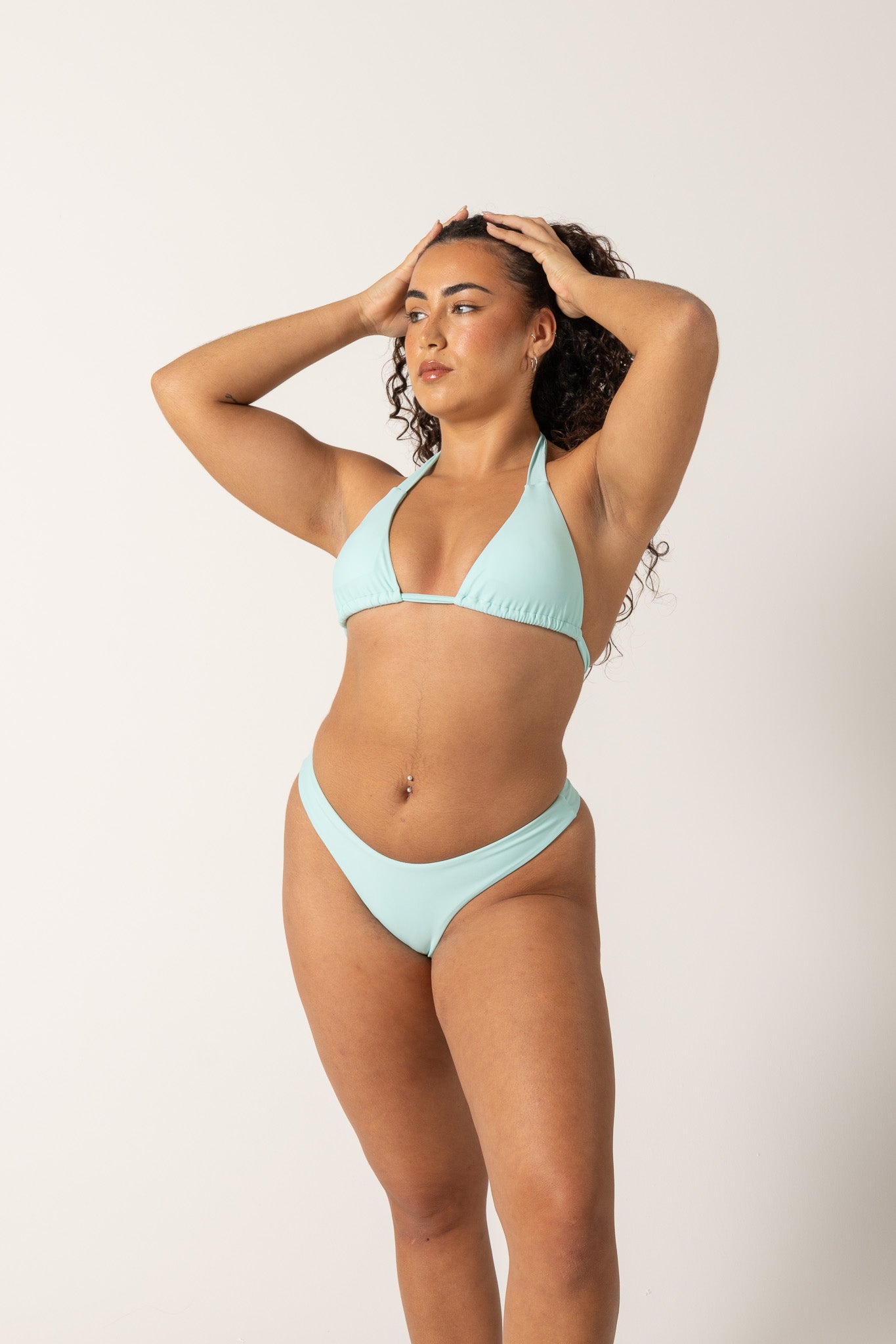 Seven Mile Bikini Top - Sky