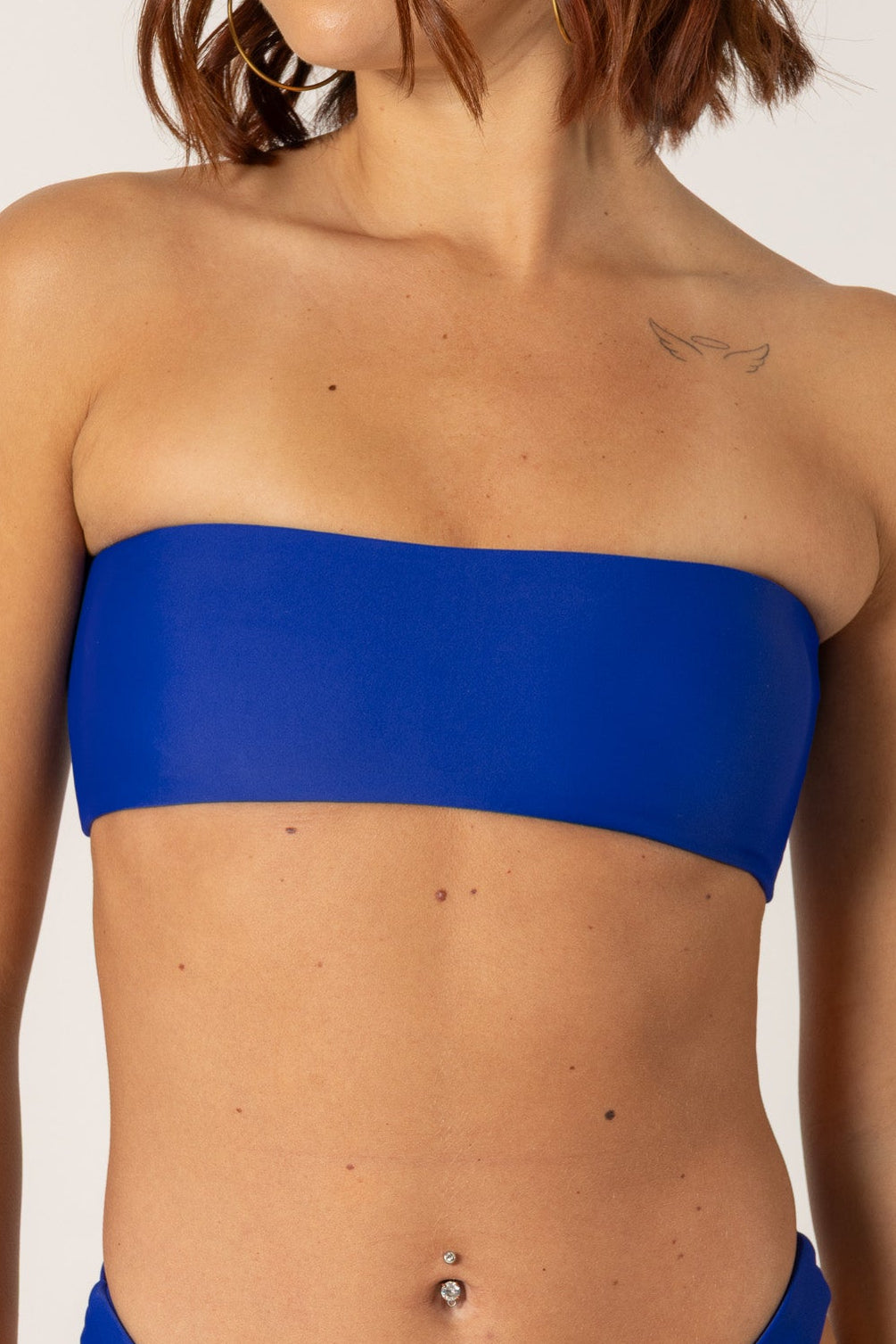 Shelly Bikini Top in Deep Sea – Blue Apparel