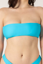 Shelly Bikini Top in Lagoon – Blue Apparel