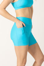 Belongil Bikini Shorts - Lagoon