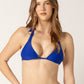 Seven Mile Bikini Top in Deep Sea – Blue Apparel