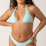 Seven Mile Bikini Top in Sky – Blue Apparel