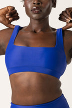 Lighthouse Bikini Top in Deep Sea – Blue Apparel