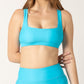 Lighthouse Bikini Top in Lagoon – Blue Apparel