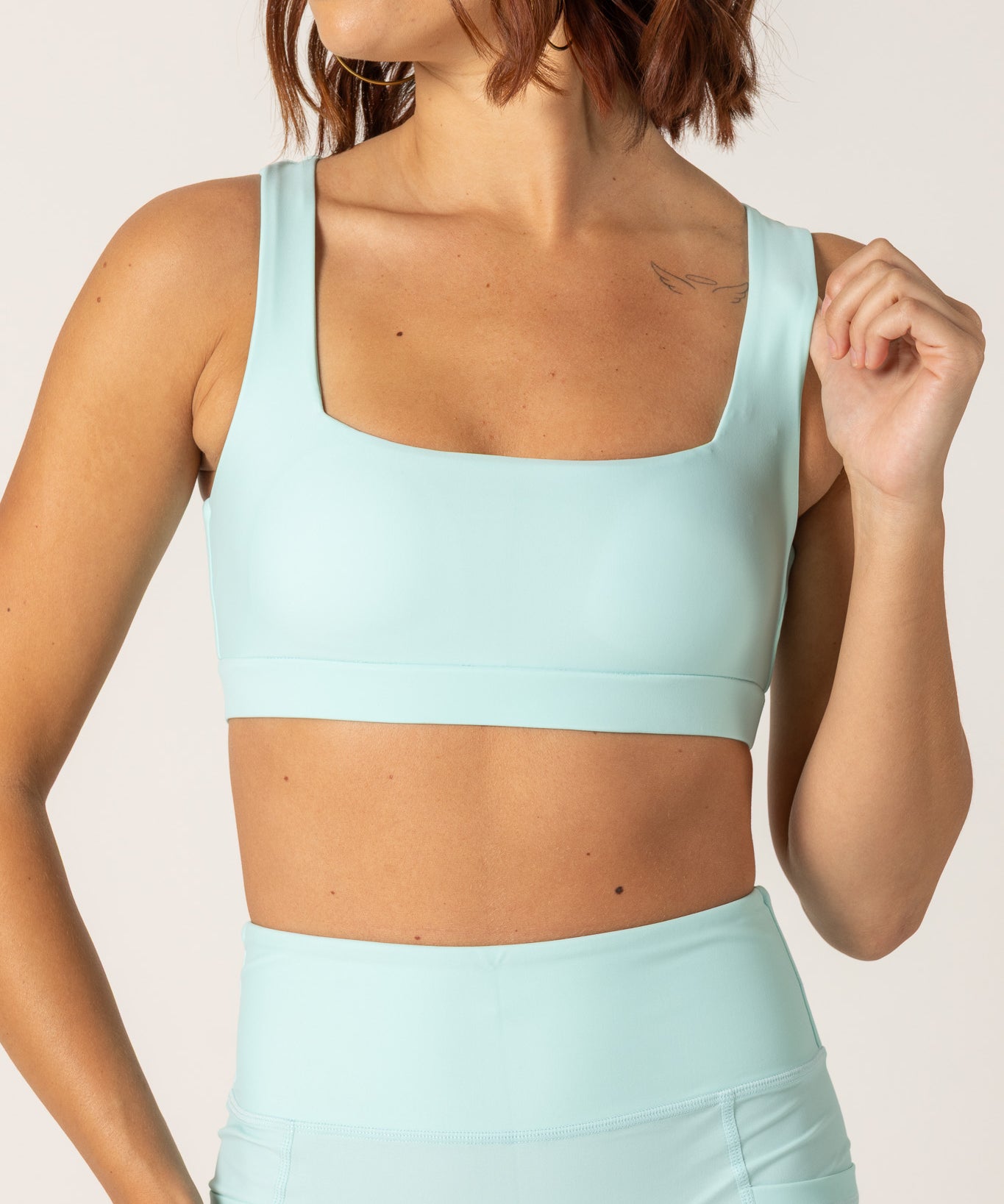 Lighthouse Bikini Top in Sky – Blue Apparel