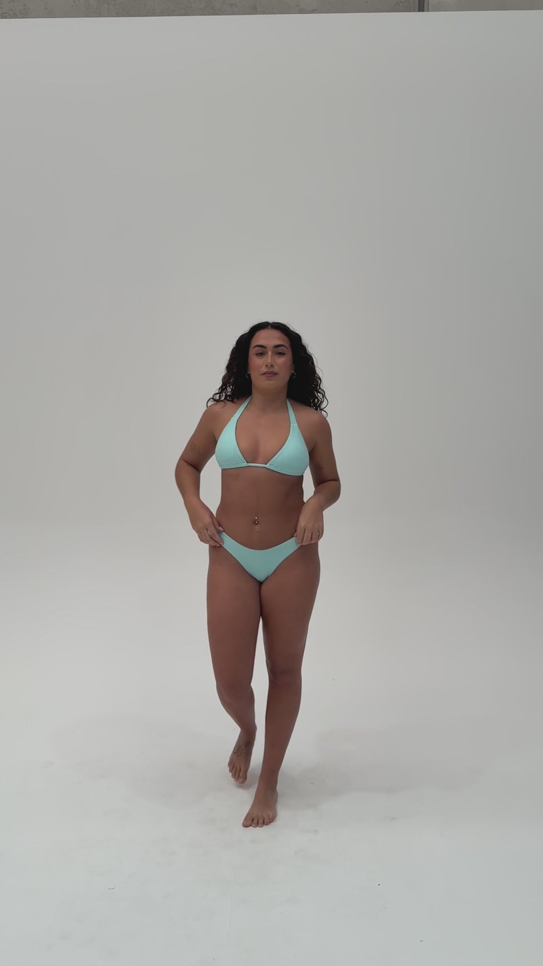 Seven Mile Bikini Top - Sky