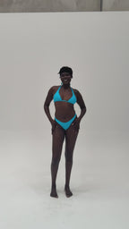 Seven Mile Bikini Top - Lagoon