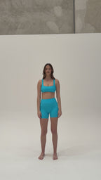 Lighthouse Bikini Top - Lagoon